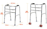 Heavy Duty Disabled Adult Elderly Medical Walker Walking Assistance Walking Frame with Wheels Foldable