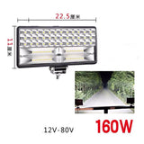 Brand New 160W LED LIGHT BAR SPOT FLOOD OFFROAD LAMP 12V/24/48V 4WD DRIVING CAR