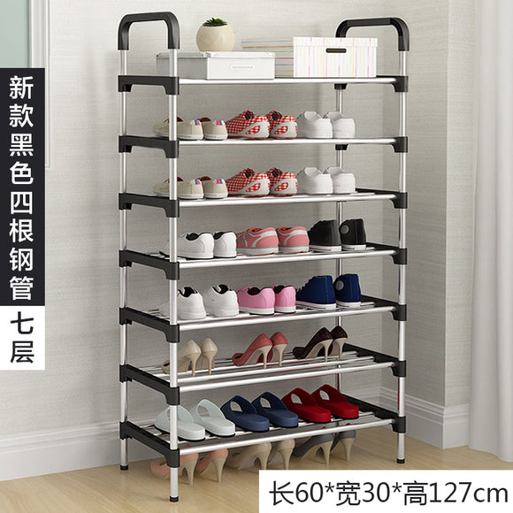 Easy Assemble Shoe Rack Sneakers Stand Boots Rack 7 level