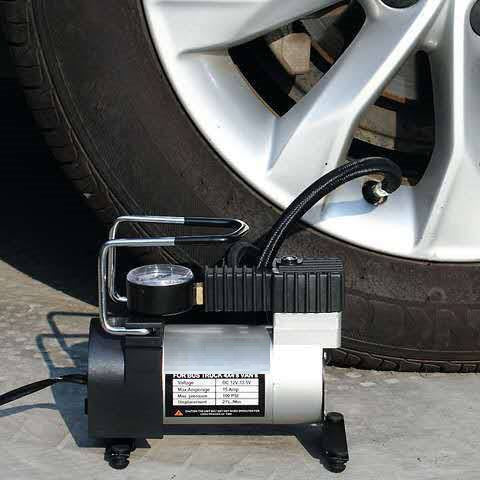 Brand New 12V Inflating Car Vehicle Tyre Inflator  Air Pump Compressor