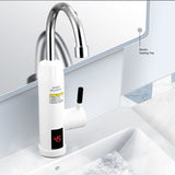 Electric Instant Water Heater Faucet Tap Kitchen Fast Heat Tap 360 Rotated