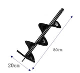 Brand New Earth Drill Spiral Drill Bit Diameter 20cm * Length  80cm