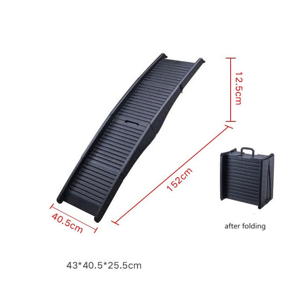 Brand New Folding Pet Dog Ramp Pet Stairs Steps For Car SUV Portable Ladder