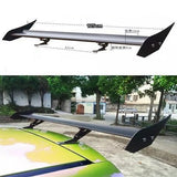Universal Aluminum Black Car and Truck Spoilers and Wings (no need drill holes)