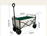 Collapsible Outdoor Utility Folding Beach Wagon Heavy Duty