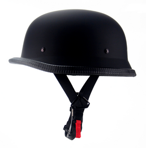 16  PICE Brand new Helmet Black Motorcycle Half Helmet  Size L