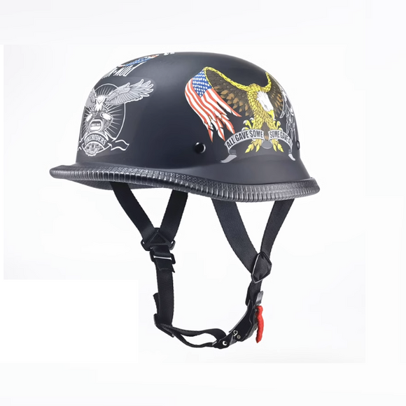 Brand new Helmet Black Motorcycle Half Helmet  Size XXL