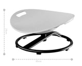 Kids Spinning Chair Non Slip Sensory Swivel Eggshell Sports Chair   Boost focus and movement with this ergonomic swivel chair.