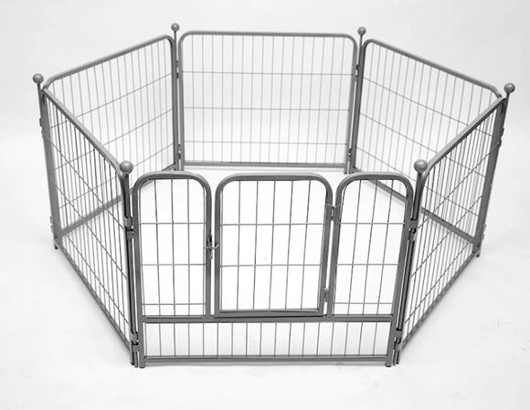 Brand New 6-Panel Portable Pet Exercise Play Pen with Door