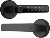 Smart Lock Keyless Entry Door Lock Handle Password   4-in-1 Keyless Biometric Door Lock