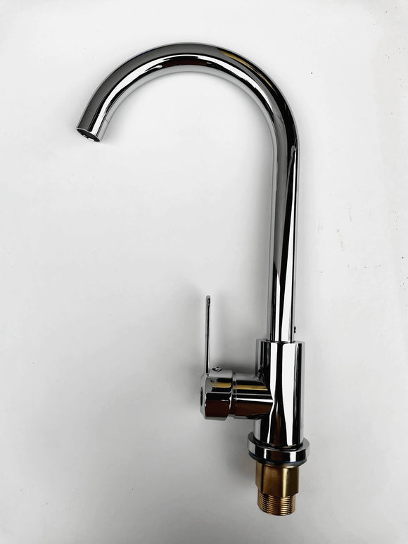 Kitchen Mixer Tap ware 360 degrees Rotated Matt Black #dawang Chrome