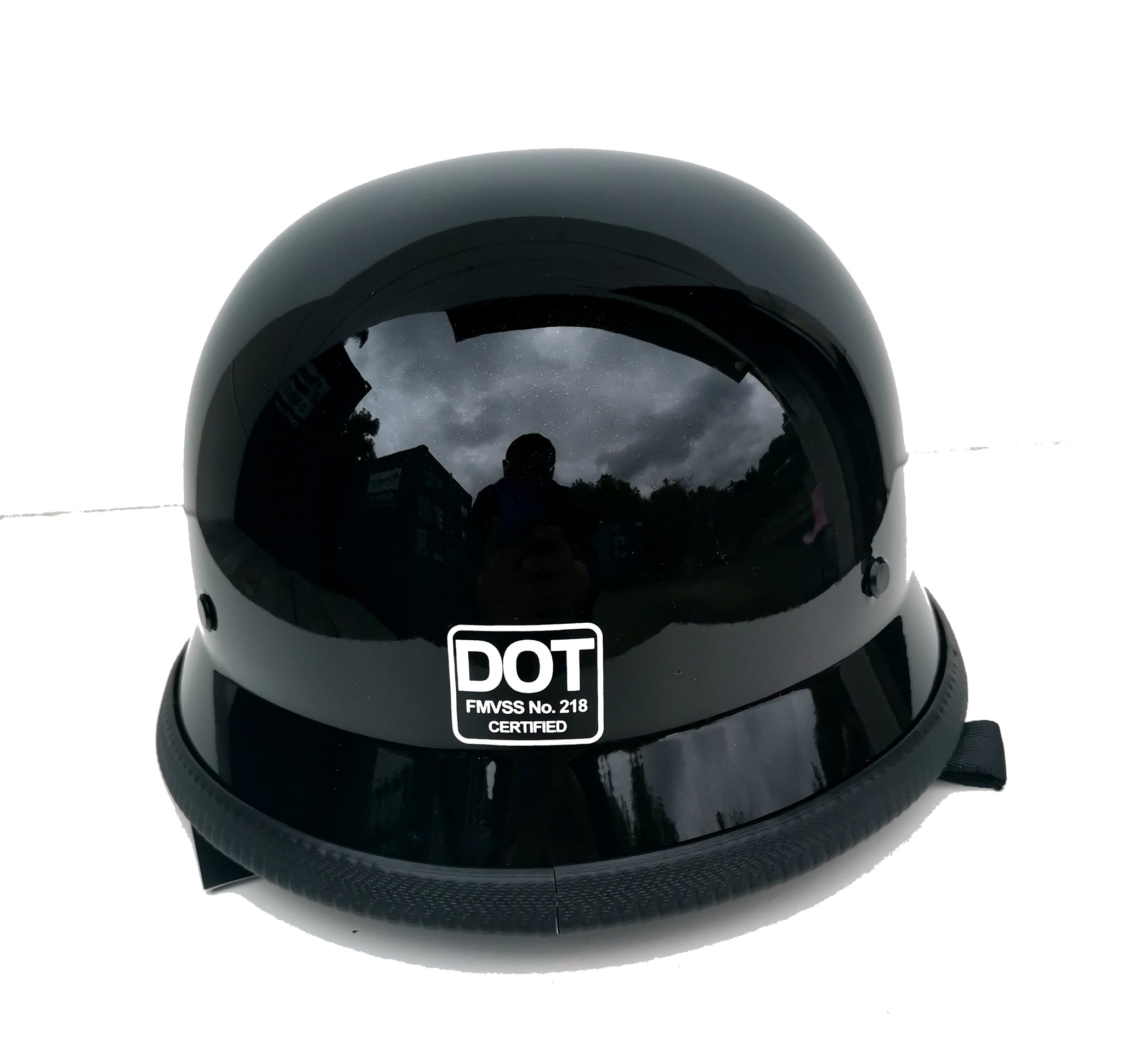 german war helmet motorcycle War II German Army Style Motorcycle Half Helmet Gloss – ushopnz