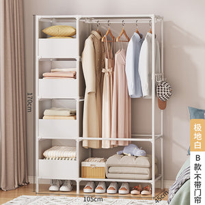Brand New Multifunction Space Storage Cabinet Clothe Wardrobe   #DUMEI02