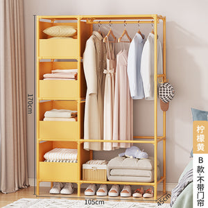 Brand New Multifunction Space Storage Cabinet Clothe Wardrobe   #DUMEI01