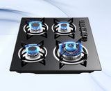 Brand New Gas  Cooktop Glass Top Stove 4 Burners
