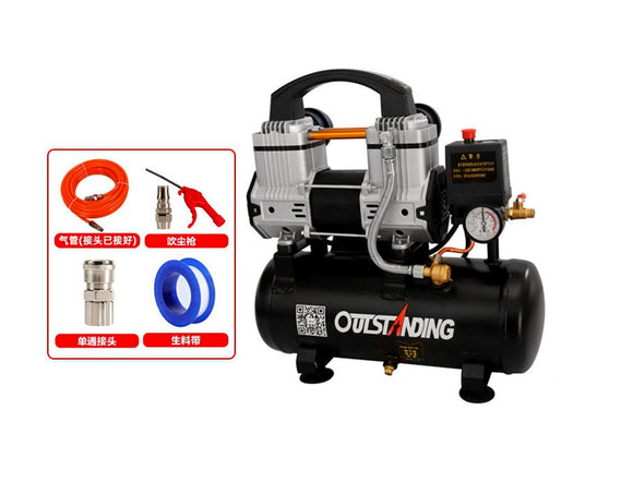Brand New Oil free Air Quiet Compressor with hose and fitting 1100 W