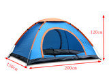 Pop up Tent with Carry Bag Easy Set up Great for Camp 2-3  people