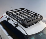 Aluminum Car Top Platform Roof Rack Tray 130cm Black