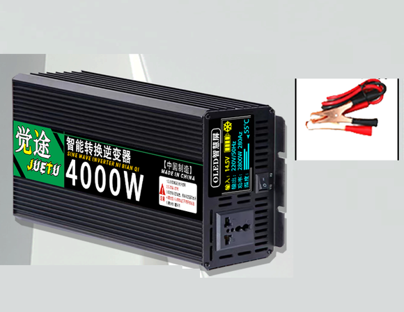 Caravan modified Sine Wave Power Inverter 4000W 12or24V to 220V Short Circuit Protection