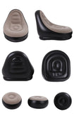 Inflatable Ultra Lounge Relaxing Air Sofa With Footstool