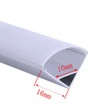 Brand New 3 m Slim Aluminium Corner Profile for LED Stripe Light