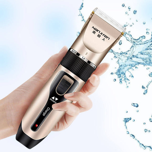 Electric Hair Clipper Cordless Hair Trimmers Self Hair Cutting Home Barber Haircut