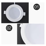 Brand New Ceiling Lamp Tiltable 12 W LED Down light Cool White