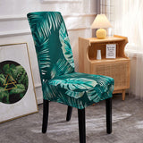 Dining Chair Covers Washable Knit Stretch Removable Chair Slipcovers
