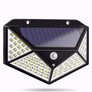 Brand New Outdoor Motion Sensor Solar Wall Light 4 Side