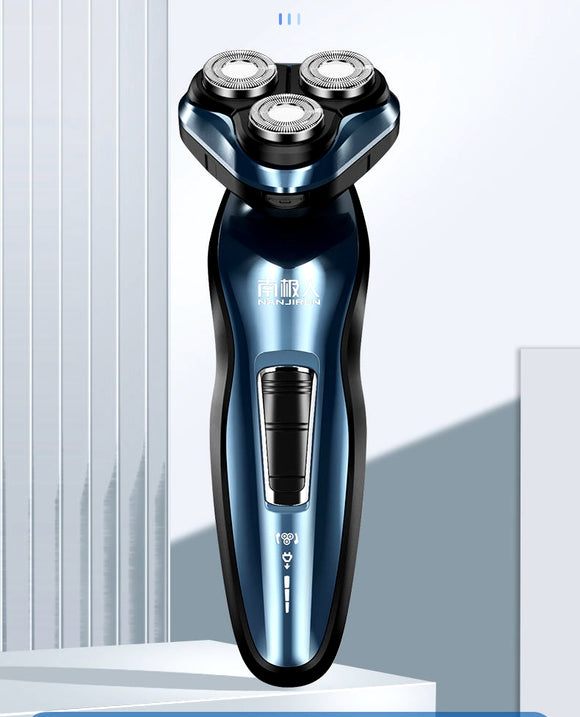 Water proof 3D Three Heads Washable Shaver
