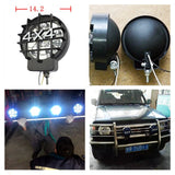 Round Driving Light Driving LED Lamp 12-48V White