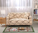 2 SeatS  Sofa Cover Cotton Elastic Sofa Slipcovers Corner Cover