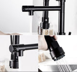 Kitchen Mixer Tap ware 360 degrees Rotated #tanhuan Matt Black