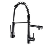 Kitchen Mixer Tap ware 360 degrees Rotated #tanhuan Matt Black