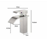 BRAND New Mixer Tap Bathroom Faucet Vanity Vessel Sinks Waterfall Spout