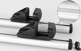 Railing Roof Bar Roof Rack Universal Aluminum Alloy 2 Pics