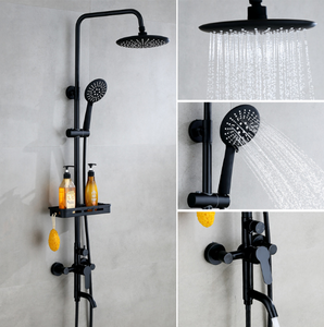 Brand New Rain Shower with Slide Shower SZL-8114 MATT