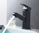 Mixer Tap Bathroom Faucet Vanity Vessel Sinks Pull Out Matt Black