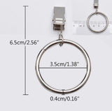 Metal Curtain Rings Curtain Hooks Chrome 10 Pics Free Shipping