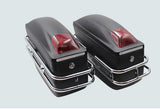 Motorcycle Side Case Hard Trunk Saddle Bag Luggage Saddlebags Motorcycles