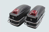 Motorcycle Side Case Hard Trunk Saddle Bag Luggage Saddlebags Motorcycles