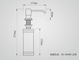 300ml Kitchen Sink Soap Dispenser Liquid Soap Detergent Bottles Kitchen Tools