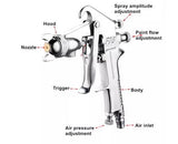 500ml Spray Gun Paint Air Spray gun Suction