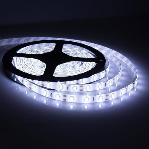 Brand NEW Self Adhesive 5m LED Strip 12V 5050 LED White, Red, Blue