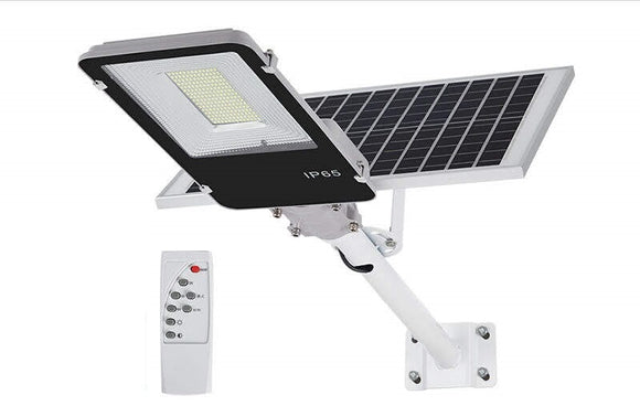 120W Solar Powered Light Street Light with Rmote Control Waterproof Outdoor Light
