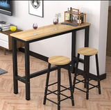 Brand new Bar Table 120cm*40cm (not included stools) Black legs
