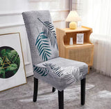 Dining Chair Covers Washable Knit Stretch Removable Chair Slipcovers