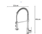 Kitchen Mixer Tap ware 360 degrees Rotated #tanhuan Sibgle