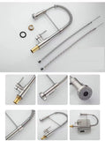 Kitchen Mixer Tap ware 360 degrees Rotated #tanhuan Sibgle