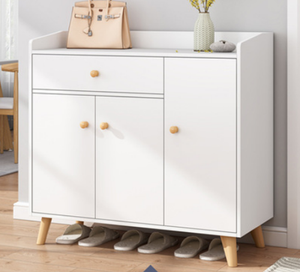 Shoe Cabinet Shoes Storage Organizer 100 cm    White
